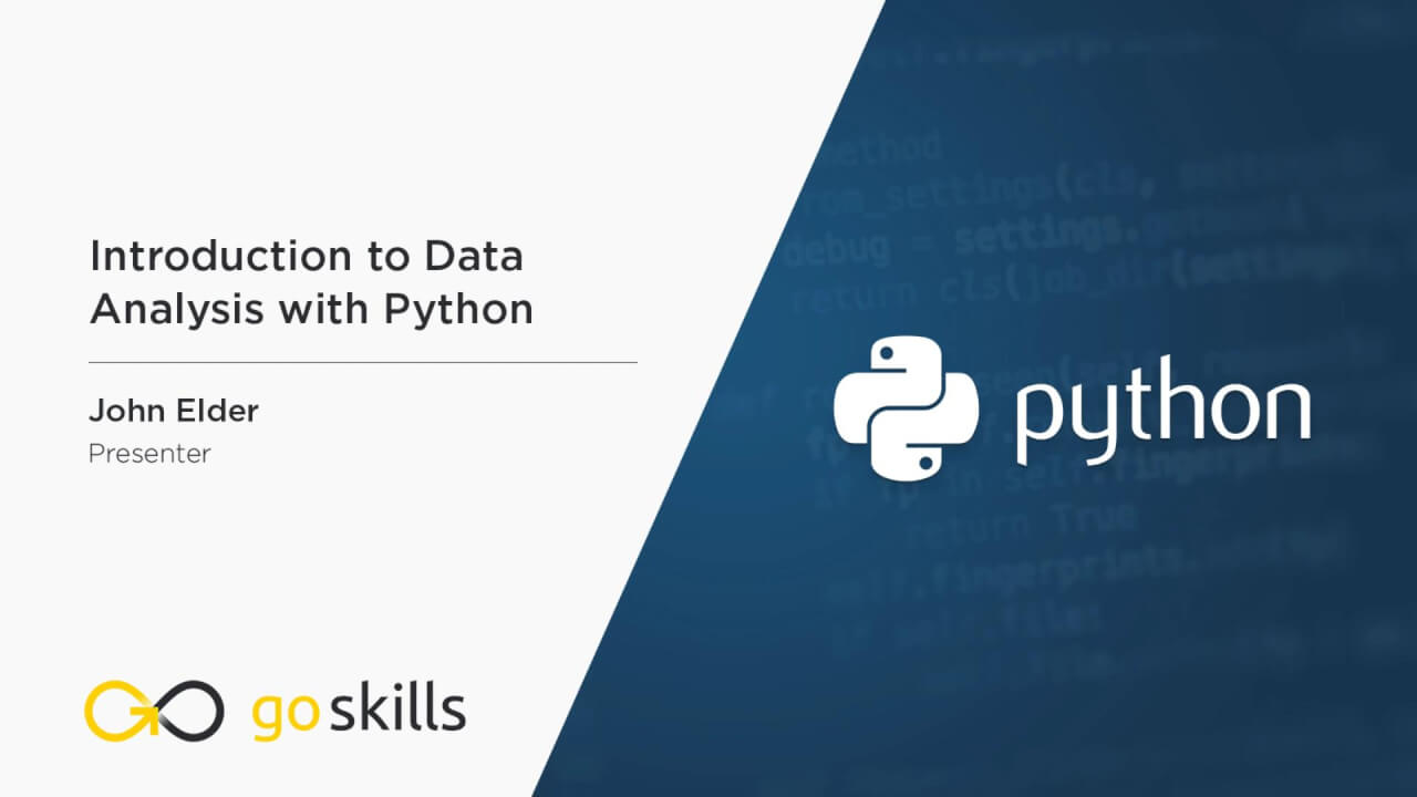 Introduction to Data Analysis with Python